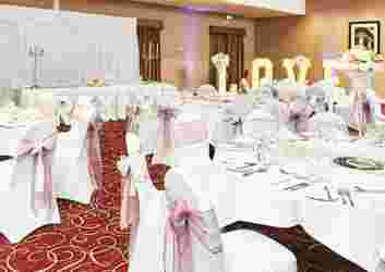 wedding breakfast at Eastwood Hall