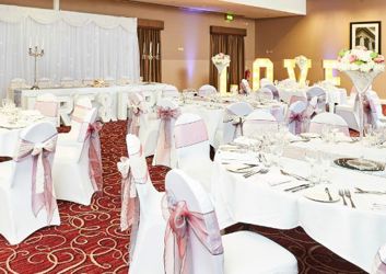 wedding breakfast at Eastwood Hall