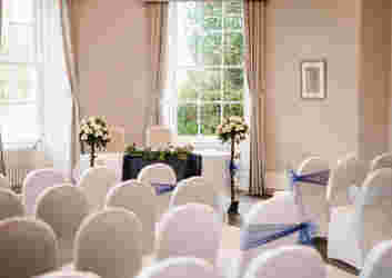 Civil ceremony venue at Eastwood Hall