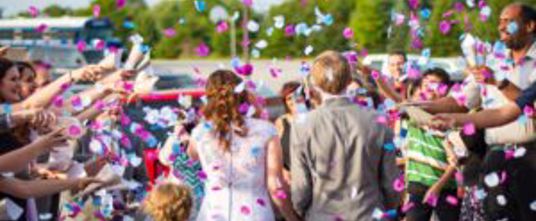 Wedding confetti origin