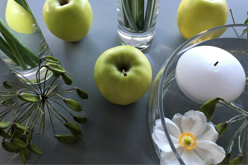 candle wedding centrepieces