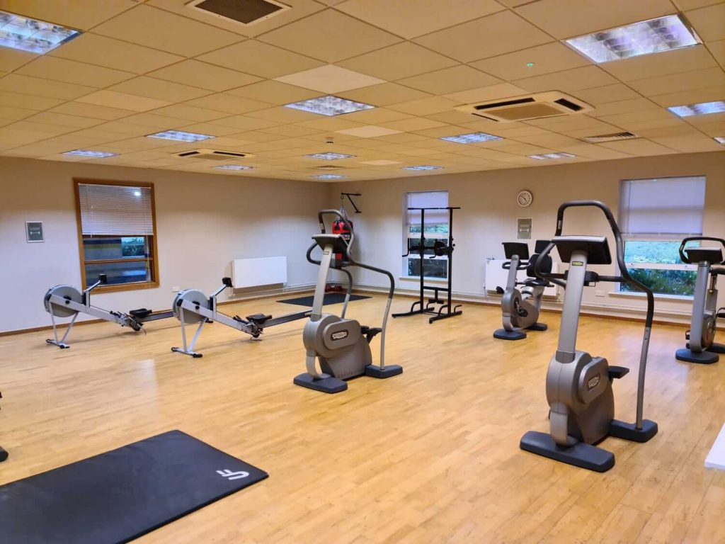 Gym in dog friendly hotel Nottingham